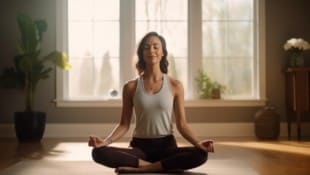 Schon neun Minuten Meditation vor dem Zubettgehen führen zu einem erholsamen Schlaf, bringen ...