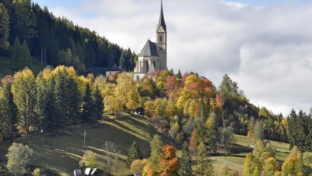 Die Wallfahrtskirche St.Leonhard wurde 1433 geweiht. Seit 30 Jahren pilgern Klassikfans auf den Kirchberg. (Bild: Holitzky Roland)