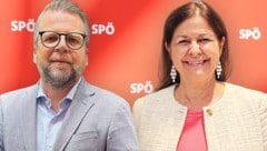 Hannes Schwarz und Doris Kampus (Bild: Krone KREATIV/Jörg Schwaiger, Christian Jauschowetz)