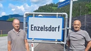 Wegen des Lärms gehen die Wogen hoch: August Verhounig und Florian Husel aus Enzelsdorf.
