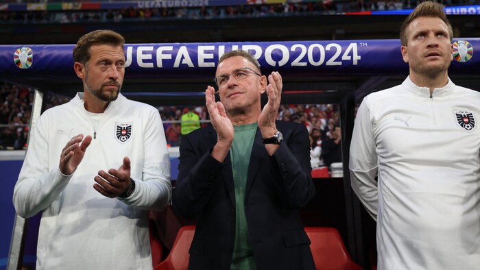 Ralf Rangnick schlägt seine Zelte in der Klagenfurter EM-Arena auf.