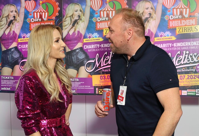 Mit Getränke-Hersteller und Initiator Bernahrd Scheikl