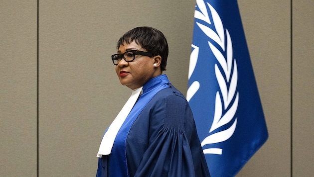 Eine Richterin am Internationalen Strafgerichtshof in Den Haag (Bild: APA/AFP/POOL/Peter Dejong)