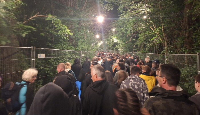 Der Rückweg zu den Parkplätzen wird bei Rolling Loud ein anderer sein als beim Racino Rocks.