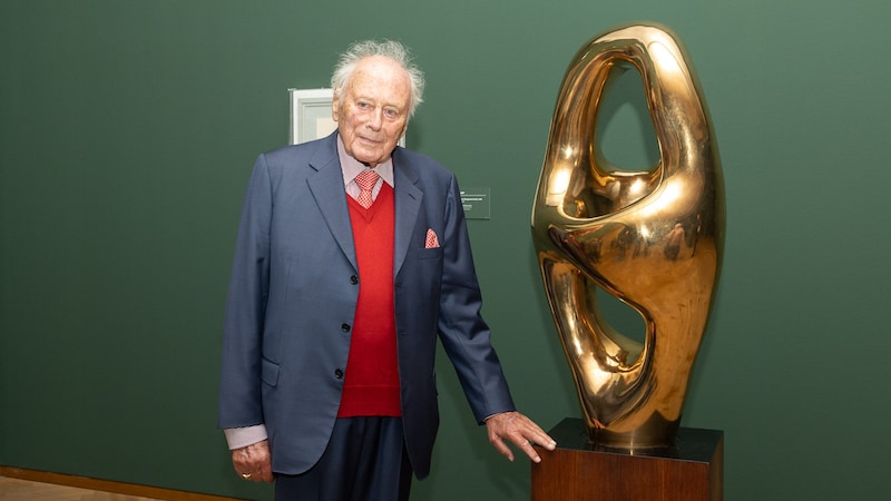 Der große Kunstmäzen Reinhold Würth hat mit Schrauben und Dübel ein Vermögen gemacht. (Bild: Leopold Museum/APA-Fotoservice/Tanzer)