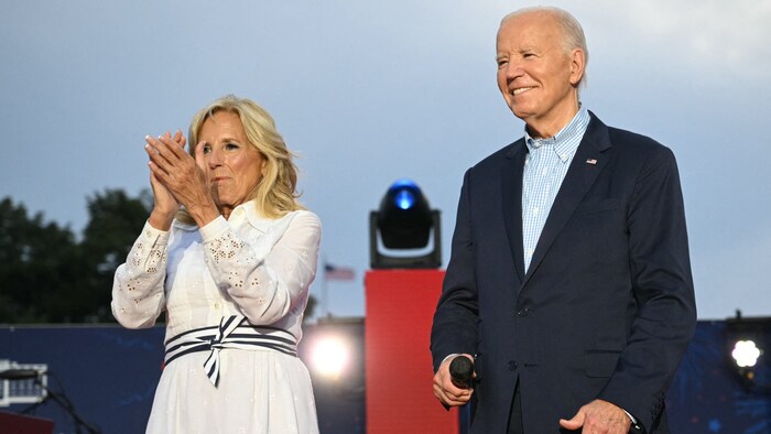 Biden mit First Lady Jill