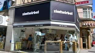 Hier an der Mozartkreuzung war Zimtwirbel bis Ende April beheimatet.