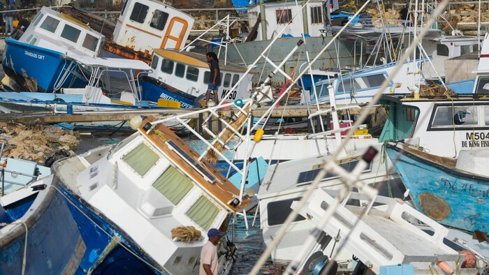Der Hurrikan „Beryl“ trieb auch auf Barbados sein Unwesen.