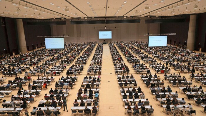 2600 Studierende hatten sich für den Aufnahmetest angemeldet
