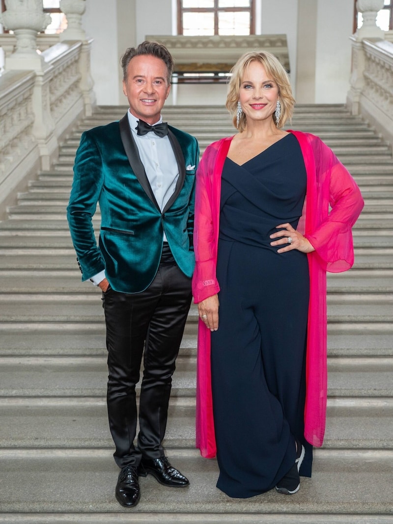 Gottfried Birklbauer und Elina Garanca (Bild: Andreas Tischler / Vienna Press)