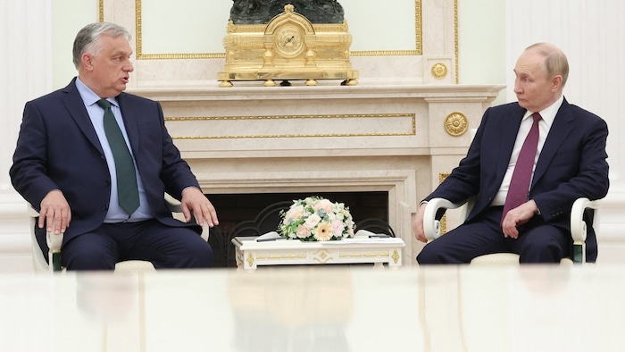 Die EU-Staaten und die Kommission betonen: Viktor Orbán handelte bei Kremlchef Wladimir Putin ...
