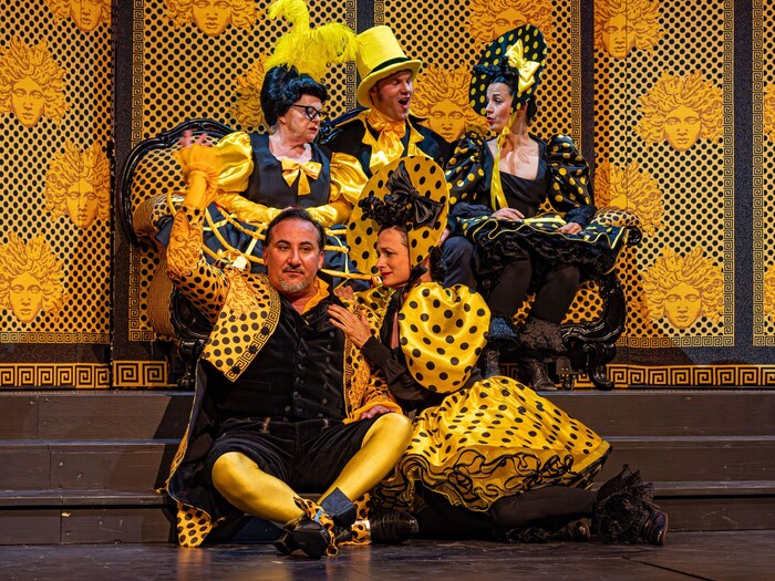 Brigitte Kren (Signora Palpiti), Johannes Deckenbach (H.v. Windwachl), Elisabeth Schwarz ...