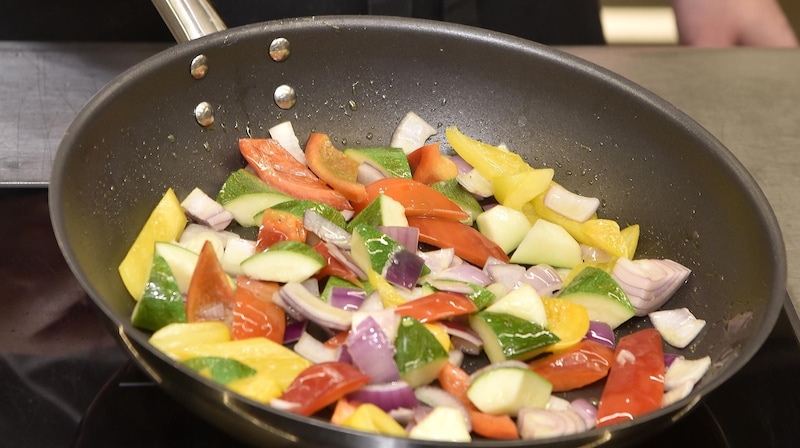 The summer vegetable pan (Bild: Holitzky Roland)