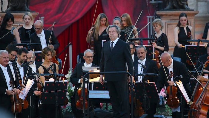 Riccardo Muti június 7-én Veronában.