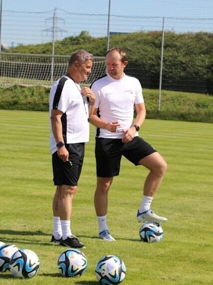 Markus Mader (li.) ist Camp-Chefcoach, Mario Sonnleitner sein „Co“.