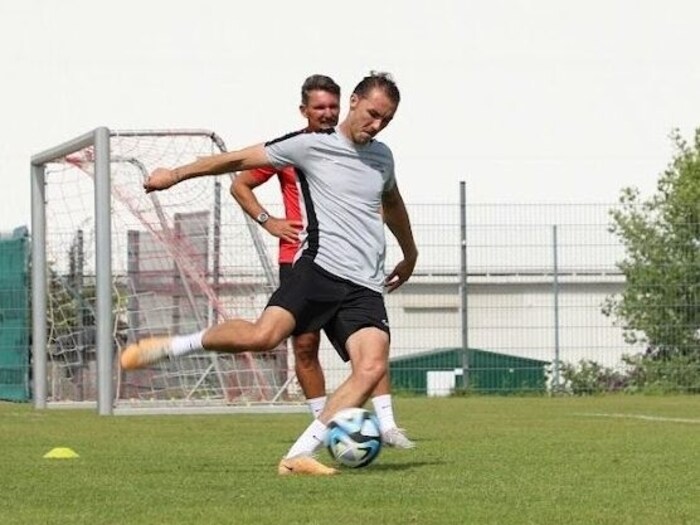 Mario Pavelic, etwa Doublesieger in Litauen, war auch da.