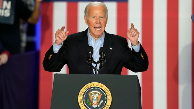 US-Präsident Joe Biden (Bild: AP/The Associated Press)