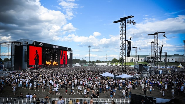 If you exclude the arrival and departure and concentrate on the core festival, the start of Rolling Loud was more than passable. (Bild: Andreas Graf)