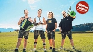 Die Draufgänger „rocken“ am 11. Juli im Arneitz Village den Faaker See. (Bild: Die Draufgänger)