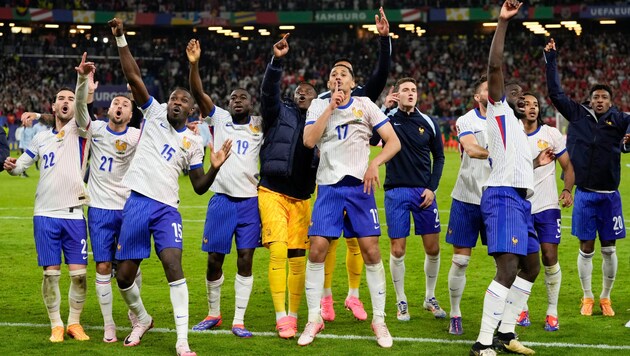 France are through to the semi-finals. (Bild: Copyright 2024 The Associated Press. All rights reserved)