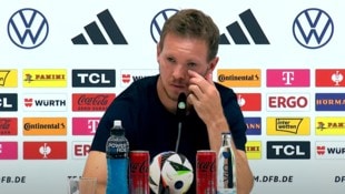 Tränen bei Julian Nagelsmann (Bild: Screenshot YouTube)