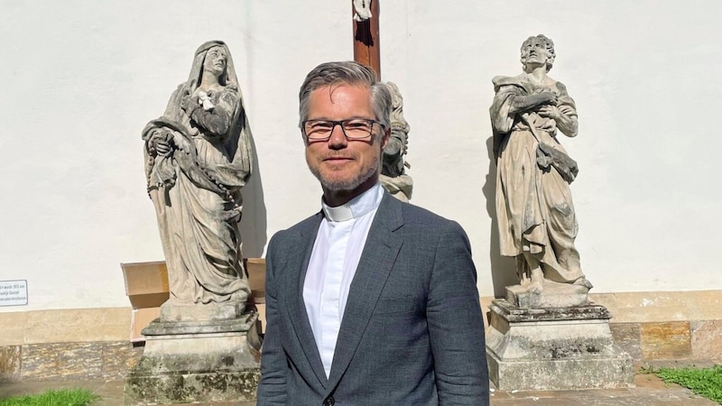 Alois Kölbl, Pfarrer in St. Andrä und der Karlau: „Papst ist faszinierend.“ (Bild: Schwaiger Gerald)