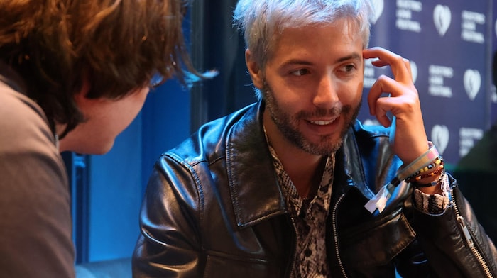 Mattia Vitale vom italienischen Trio Meduza sprach am Rande des Electric Love Festivals mit der ...