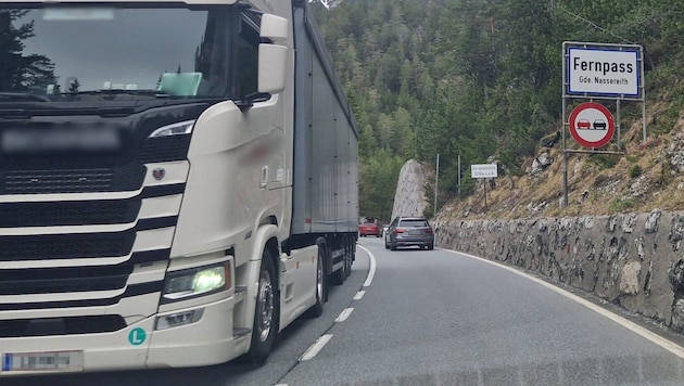 There were heavy losses for the ÖVP along the Fernpass route. (Bild: Rauth Hubert/Krone KREATIV)