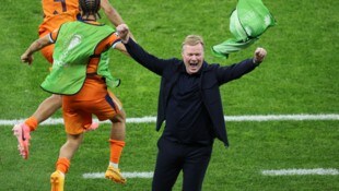 Großer Jubel bei Ronald Koeman