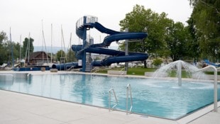 Das grunderneuerte Harder Strandbad öffnete am Samstag seine Pforten. 