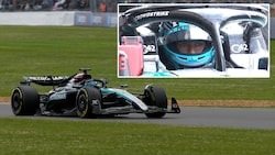 George Russell kämpfte in Silverstone um den Sieg. Doch technische Probleme zwangen ihn zur Aufgabe. (Bild: Associated Press, twitter.com/f1)