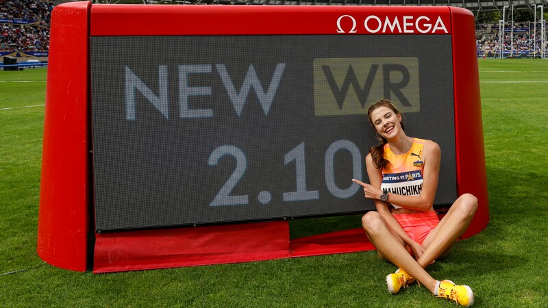 Jaroslawa Mahutschich (Bild: APA/AFP/GEOFFROY VAN DER HASSELT)