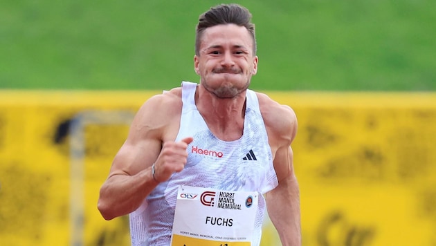 Markus Fuchs is fighting against a virus - and for the Olympic sprint. (Bild: GEPA pictures/ Mario Buehner-Weinrauch)