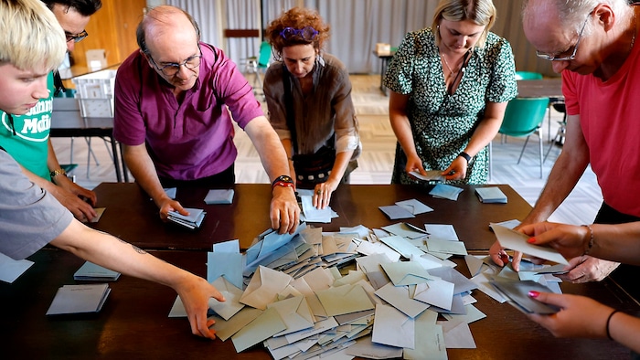 Hochspannung in Frankreich nach der Schließung der Wahllokale