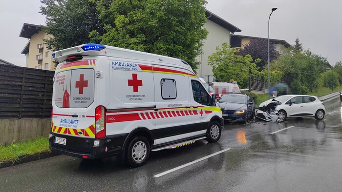 Die Unfallstelle in Fügen.
