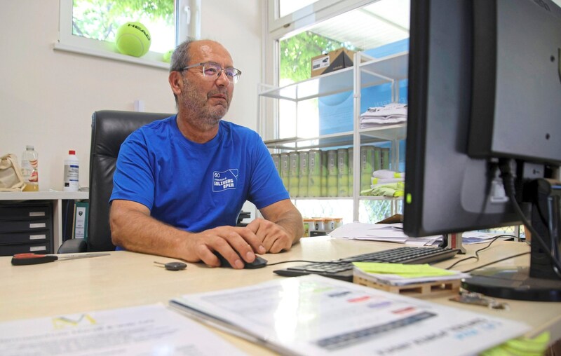 Tournament director Günter Schwarzl is looking forward to the start. (Bild: Tröster Andreas/Andreas Tröster)