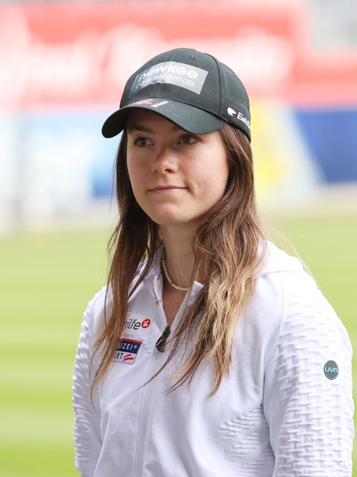 Neo-police top athlete Sonja Gigler starts her training in Graz in November.