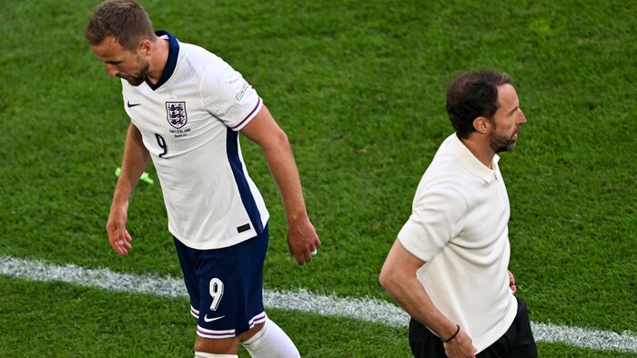 Harry Kane (li.)