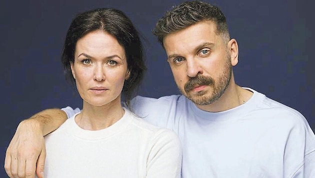 Melika Foroutan und Edin Hasanović sind ab 2025 das neue Frankfurt-Team beim „Tatort“ (Bild: Sommerhaus Filmproduktion/hr/Jakob Fliedner)