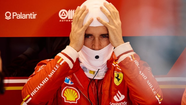 Frustration for Charles Leclerc (Bild: BENJAMIN CREMEL)