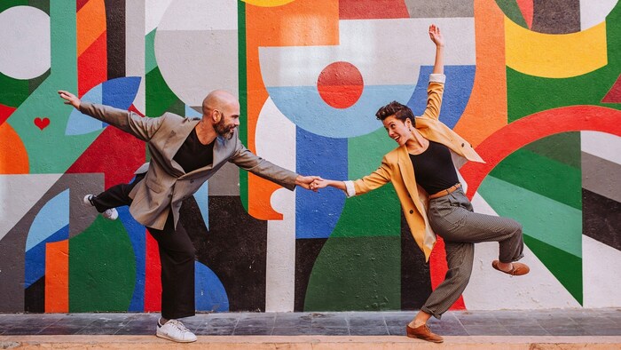 Dance trainers Sonia Ortega Betriu and Hèctor Artal Parada