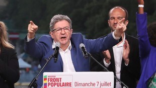Der linke Anführer Jean-Luc Mélenchon gilt als unberechenbar