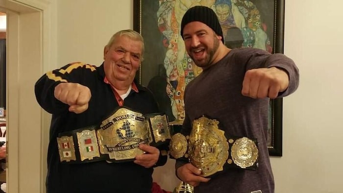 Schon als junger Sportler fieberte Raaber der 2017 verstorbenen Catcher-Legende Otto Wanz nach.