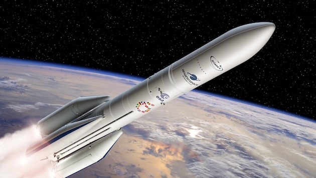 Ariane 6 is to be launched into space for the first time. Lower Austria is joining in the excitement. (Bild: ESA)