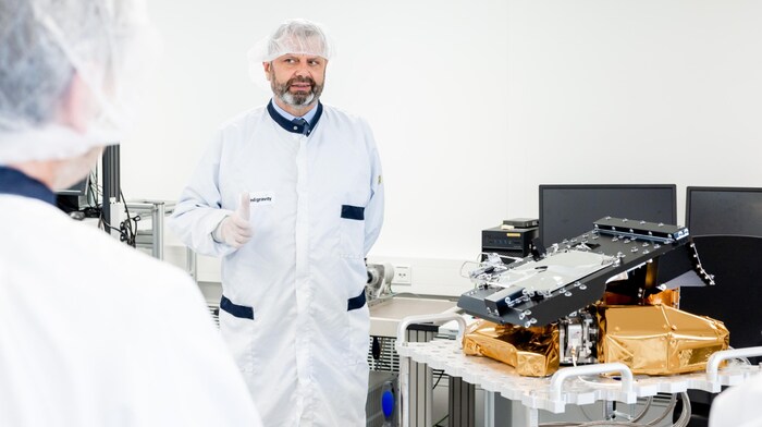 Wolfgang Pawlinetz und sein Team haben in Berndorf an der europäischen Rakete mitgearbeitet.