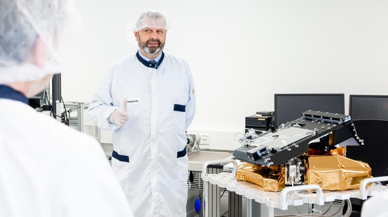 Wolfgang Pawlinetz und sein Team haben in Berndorf an der europäischen Rakete mitgearbeitet. (Bild: (c) www.annarauchenberger.com /)