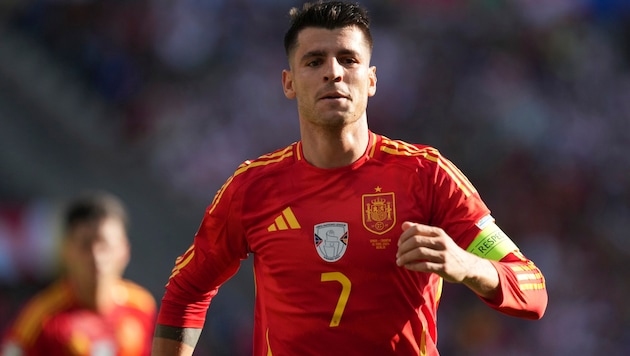 Alvaro Morata (Bild: AP ( via APA) Austria Presse Agentur/Associated Press)