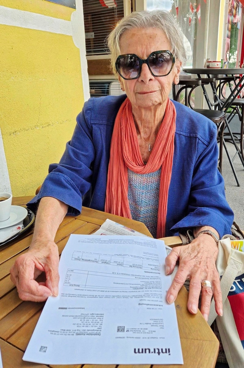 Pensioner Anna G. never takes the subway and yet she has now become a "fare dodger". (Bild: Franz Hödl)