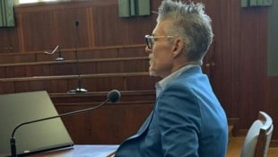 „Currywurstmann“ Chris Töpperwien am Montag, 8. Juli 2024, vor dem Landesgericht Wiener ...