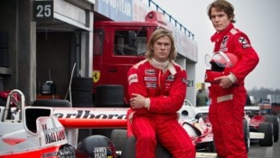 Ein Teil des „Summer Of Champions“: Daniel Brühl (r.) in der Rolle des Niki Lauda im famosen Film „Rush“. (Bild: Jaap Buitendijk/Rush Films Limited/Egoli Tossell Film and Action Image)